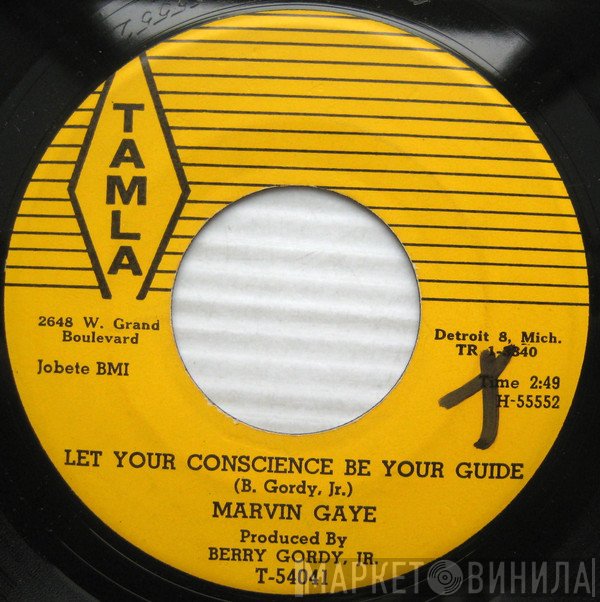 Marvin Gaye  - Let Your Conscience Be Your Guide / Never Let You Go