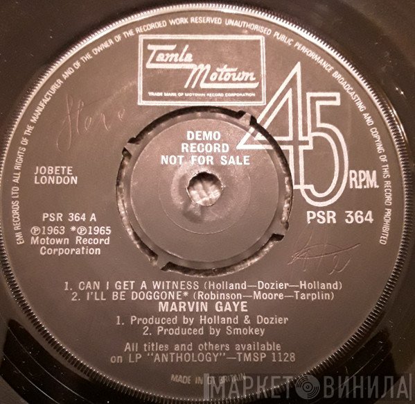 Marvin Gaye - Anthology Sampler E.P.