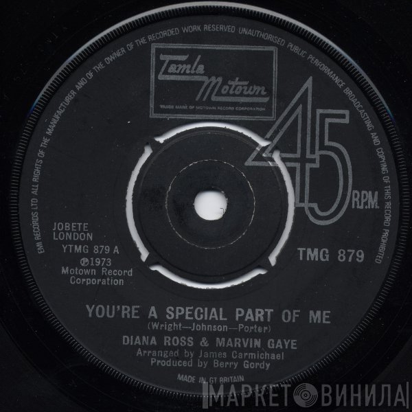 Marvin Gaye, Diana Ross - You're A Special Part Of Me