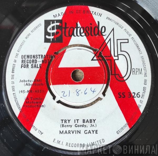 Marvin Gaye - Try It Baby / If My Heart Could Sing