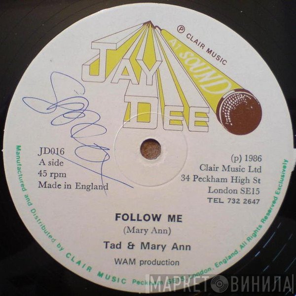 Mary Ann, Tad Hunter, Mickey Sinclair - Follow Me / Ezungizeng