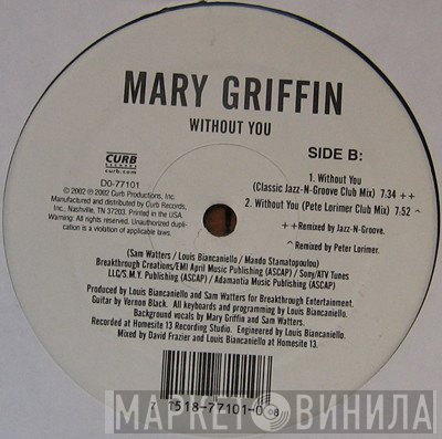 Mary Griffin - Without You