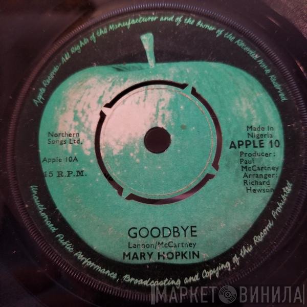 Mary Hopkin  - Goodbye