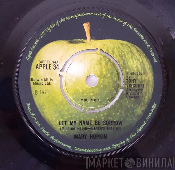 Mary Hopkin - Let My Name Be Sorrow
