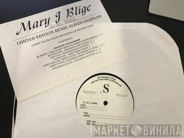 Mary J. Blige  - Remix Album Sampler