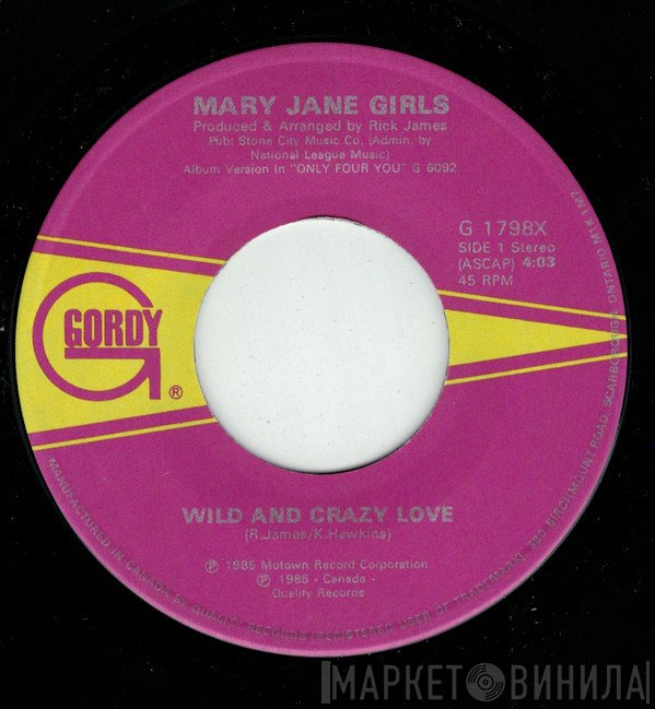 Mary Jane Girls - Wild And Crazy Love