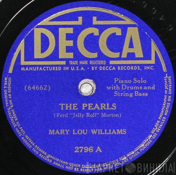 Mary Lou Williams  - The Pearls / The Rocks