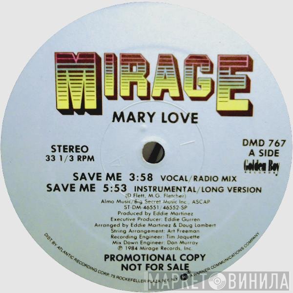 Mary Love  - Save Me