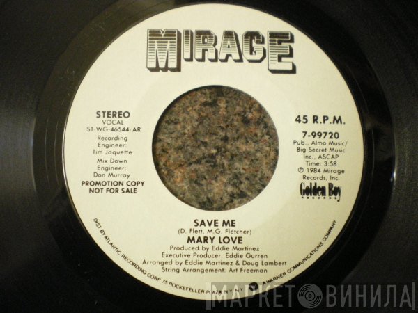 Mary Love - Save Me