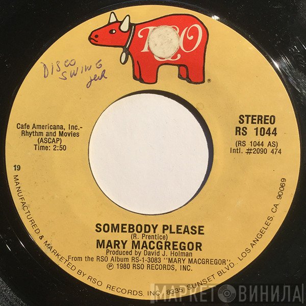 Mary MacGregor  - Somebody Please