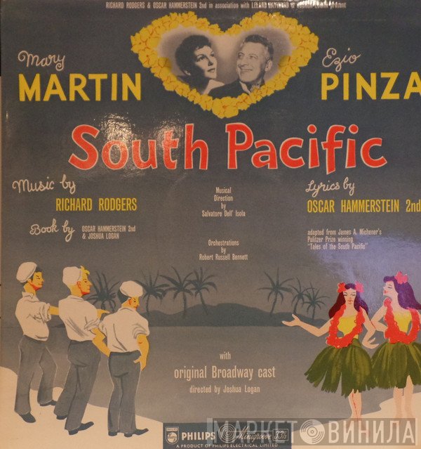 Mary Martin, Ezio Pinza, Rodgers & Hammerstein, "South Pacific" Original Broadway Cast - South Pacific