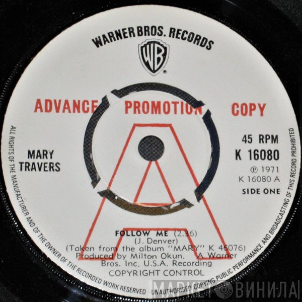Mary Travers - Follow Me