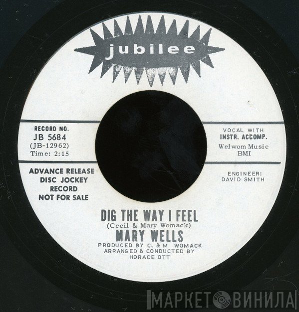 Mary Wells - Dig The Way I Feel