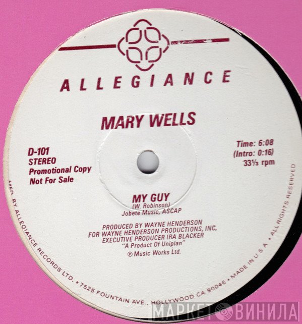 Mary Wells - My Guy