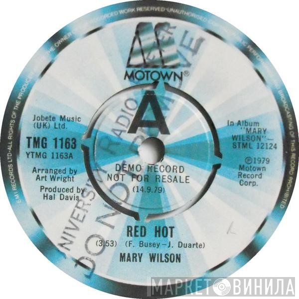 Mary Wilson - Red Hot