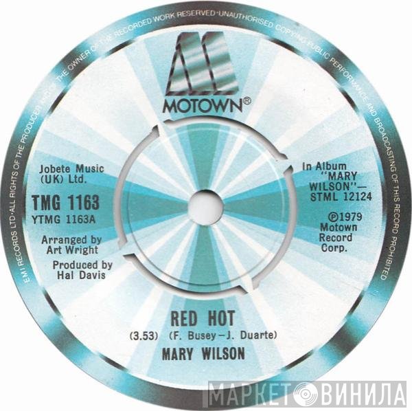 Mary Wilson - Red Hot