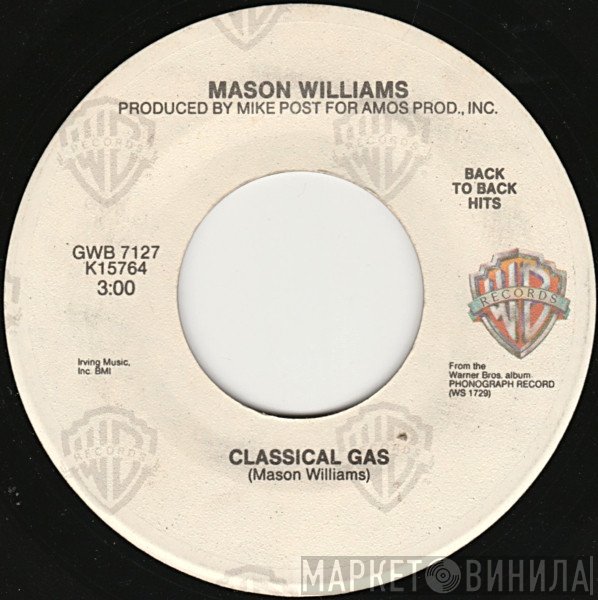 Mason Williams - Classical Gas / Baroque-A-Nova