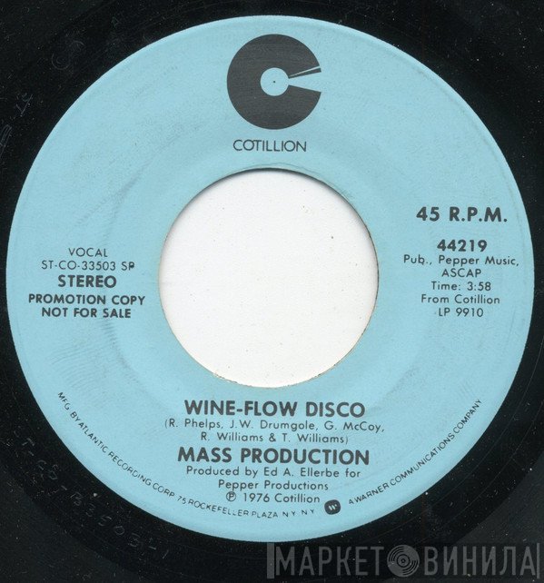 Mass Production - Wine-Flow Disco