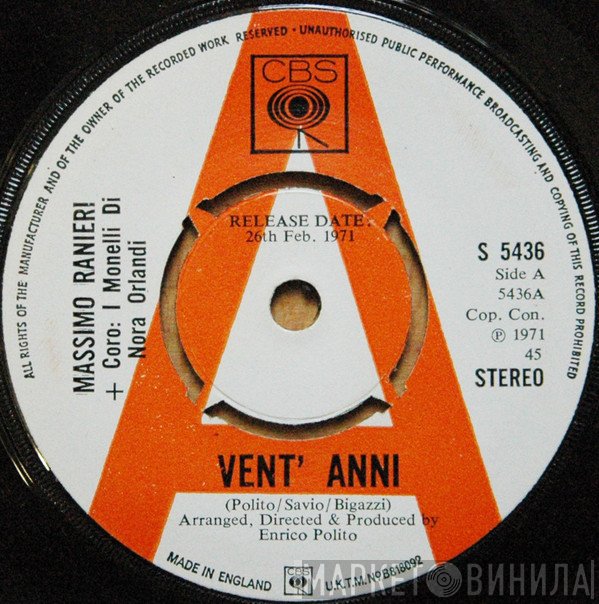 Massimo Ranieri - Vent' Anni