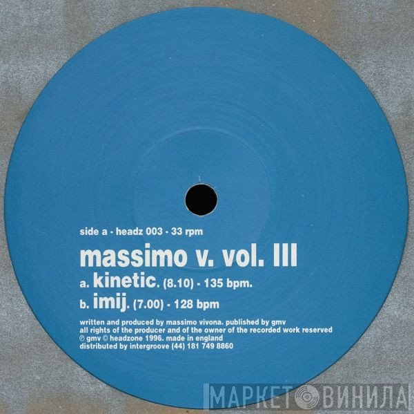 Massimo Vivona - Vol. III