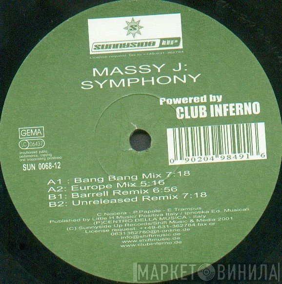 Massy J - Symphony