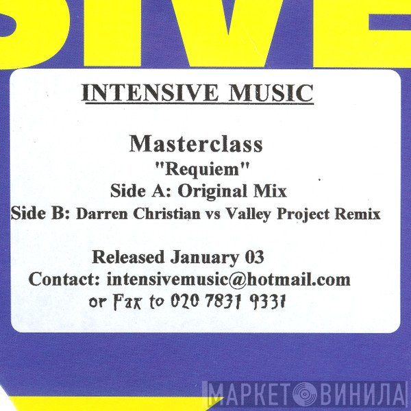 Master Class  - Requiem