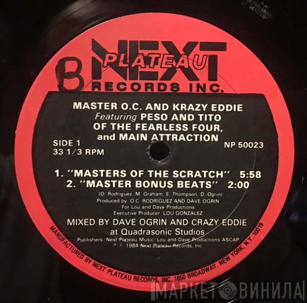 Master O.C., Krazy Eddie, The Great Peso, Tito , The Main Attraction - Masters Of The Scratch