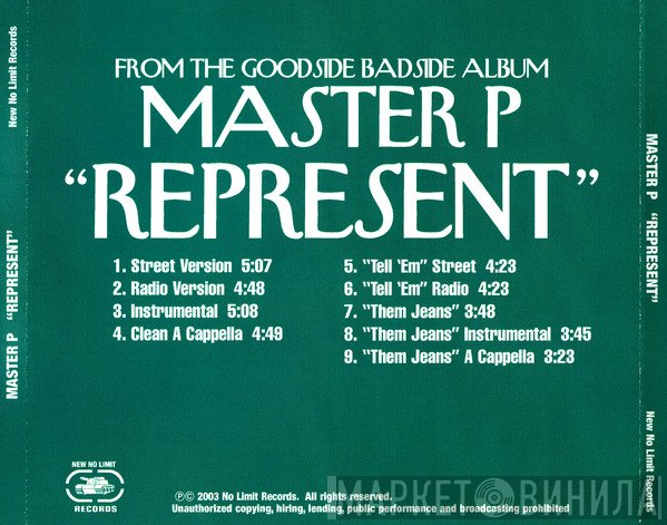 Master P  - Represent