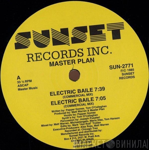 Master Plan - Electric Baile