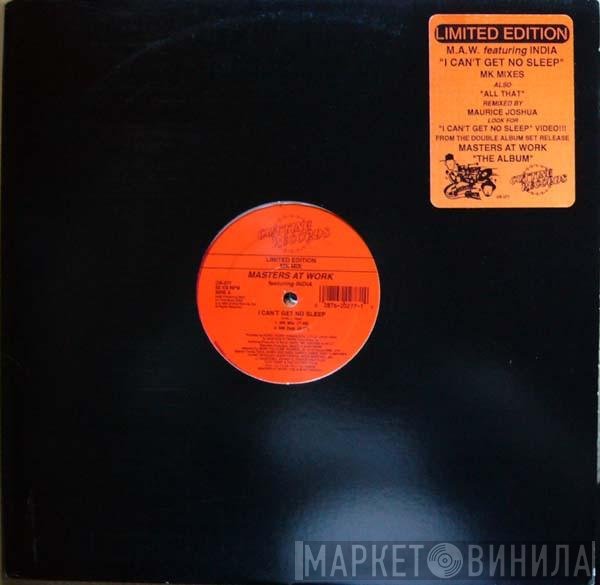 Masters At Work, India - I Can't Get No Sleep / All That