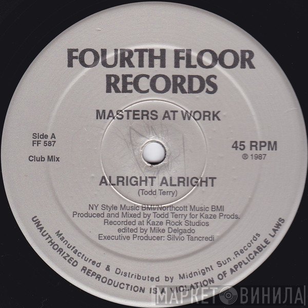 Masters At Work   - Alright Alright