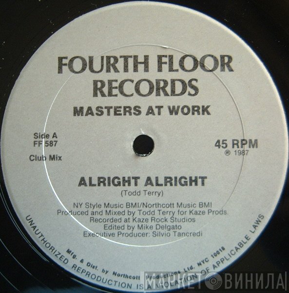 Masters At Work  - Alright Alright