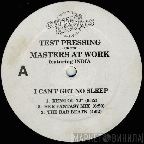 Masters At Work, India - I Can't Get No Sleep