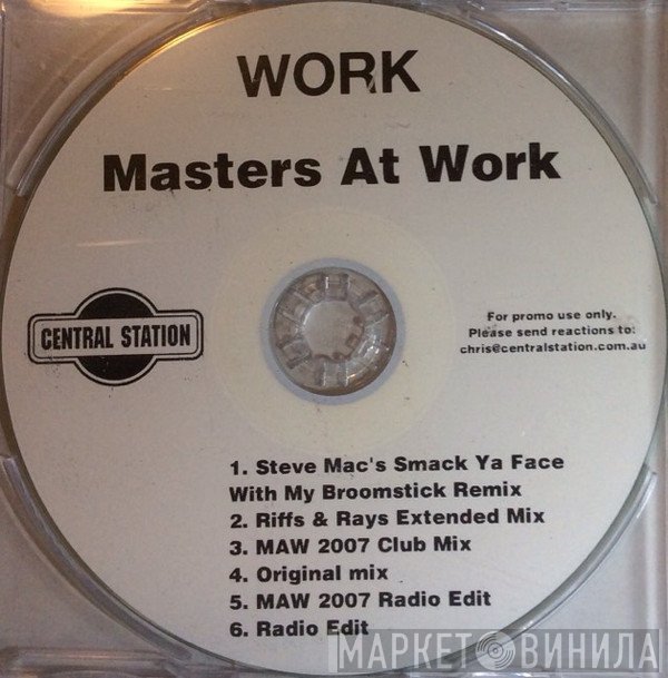 Masters At Work  - Work