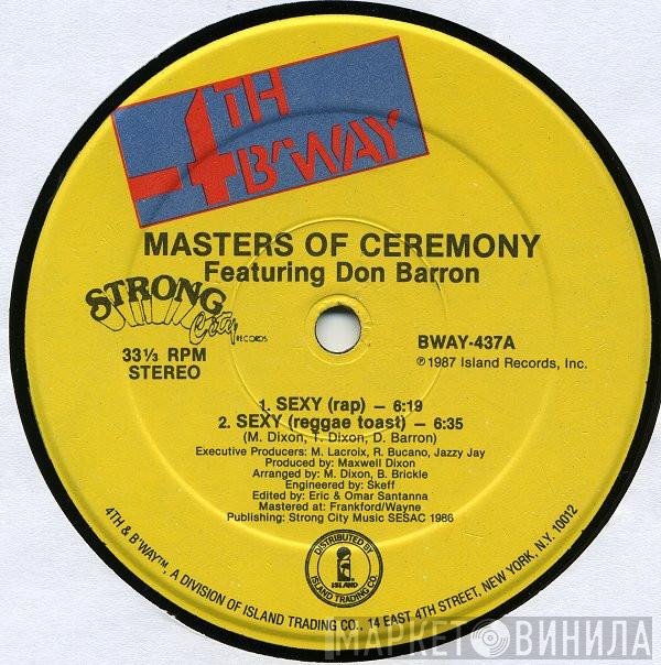 Masters Of Ceremony , Don Baron - Sexy