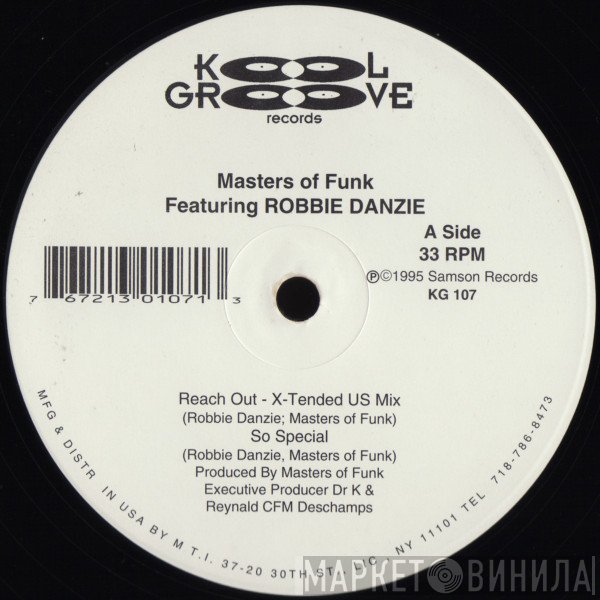 Masters Of Funk, Robbie Danzie - Reach Out