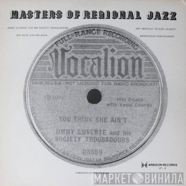  - Masters Of Regional Jazz