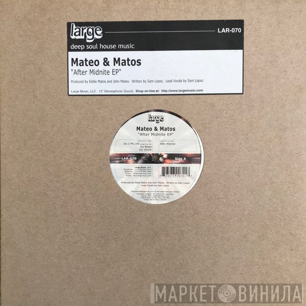 Mateo & Matos  - After Midnite EP