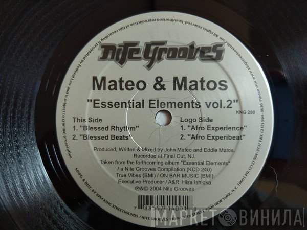 Mateo & Matos - Essential Elements Vol. 2