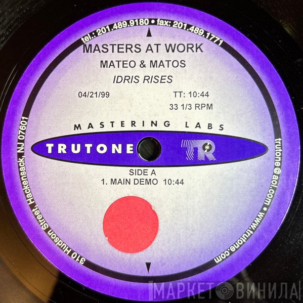 Mateo & Matos  - Idris Rises