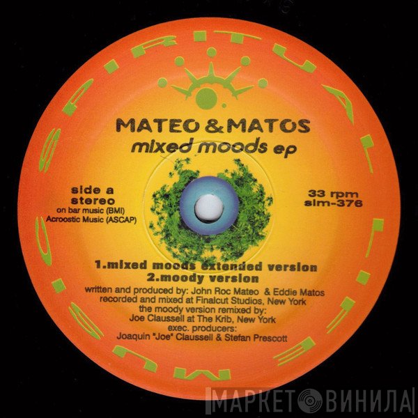 Mateo & Matos  - Mixed Moods EP