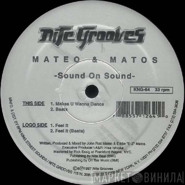 Mateo & Matos - Sound On Sound