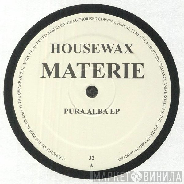 Materie  - Pura Alba