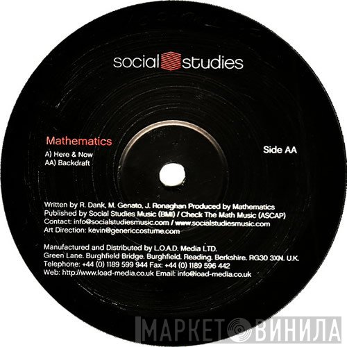 Mathematics  - Here & Now / Backdraft
