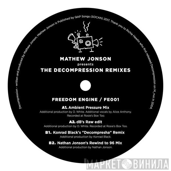 Mathew Jonson  - The Decompression Remixes
