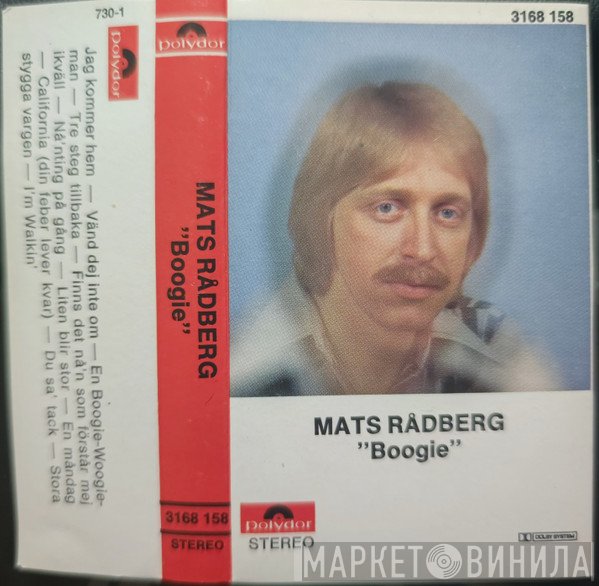 Mats Rådberg  - Boogie