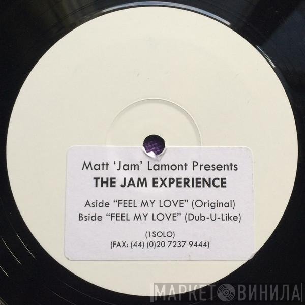 Matt "Jam" Lamont, The Jam Experience - Feel My Love