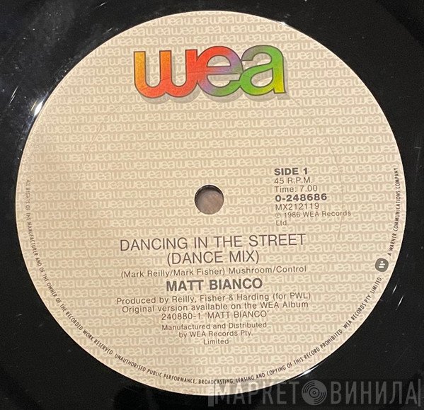 Matt Bianco  - Dancing In The Street