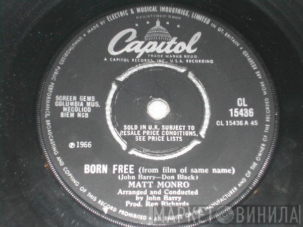 Matt Monro - Born Free