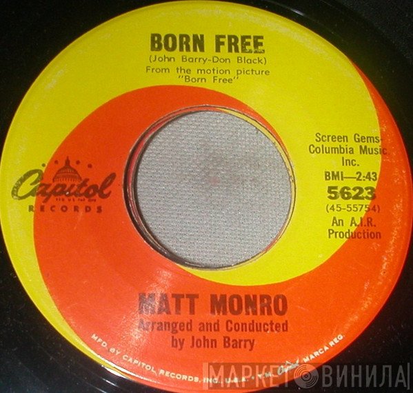 Matt Monro  - Born Free
